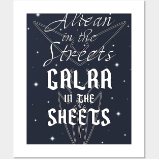 Altean in the Streets, Galra in the Sheets Funny Voltron Design Posters and Art